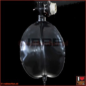 Gas mask rebreather bag