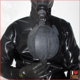 Gas mask rebreather bag