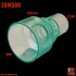 Medical connector - straight - 30F-22M