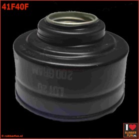 Gas mask filter - 40 mm female thread - deco