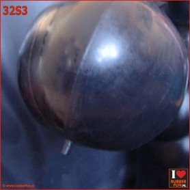 Anaesthesia mask set no.3 - mask, straps, hose + rebreathing bag