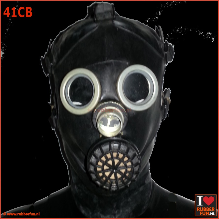 41CB - PDF-D gas mask - black