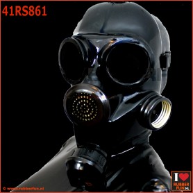 GP7 gas mask for rebreathing, inhaler or smellbag
