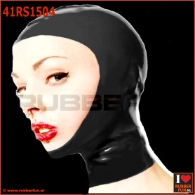 Deluxe gas mask system with twinhood and ringtube-rebreatherbag-system - rubberfun.nl [art.no. 41RS1504]