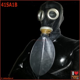 GP5 gas mask rebreather set 1 - mask + bag - rubberfun.nl [art.no. 41SA1B]