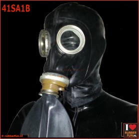 GP5 gas mask rebreather set 1 - mask + bag - rubberfun.nl [art.no. 41SA1B]