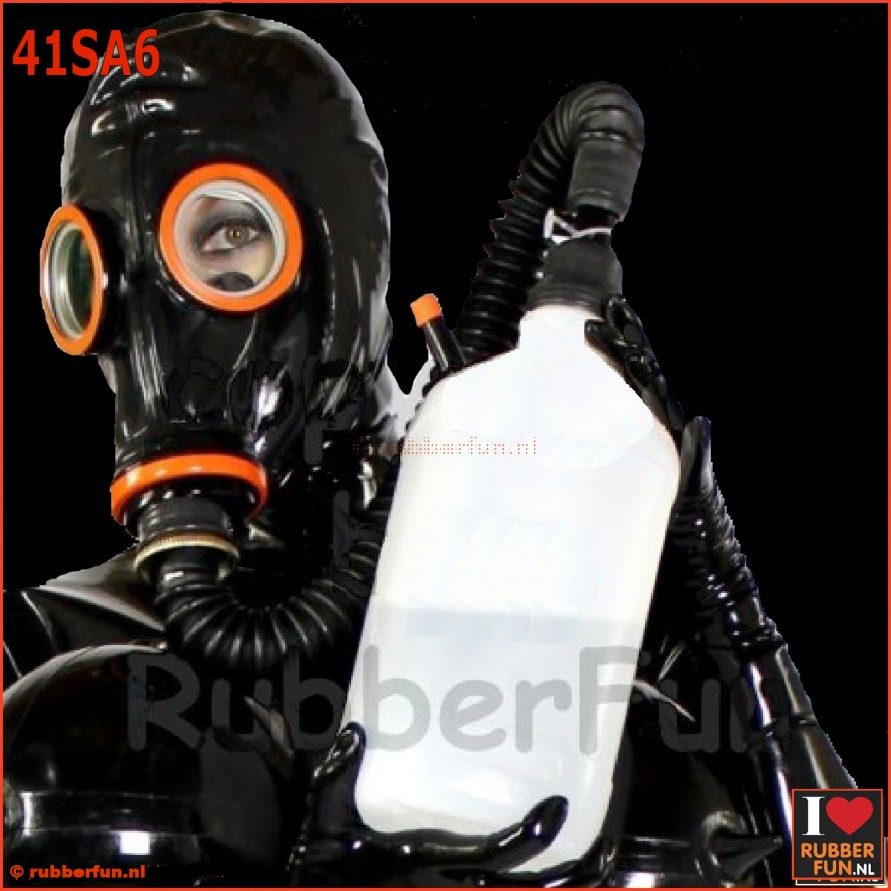 Gas mask inhalator set