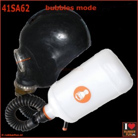 Gas mask inhalator set