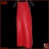 Rubber apron - clinical red - heavy duty - 4 sizes