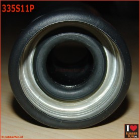 Connector gas mask F to gas mask F - straight, vice versa,  airplug