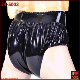 Latex exercise briefs with erection ring - rubberfun.nl (24-5003)