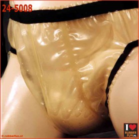 Latex slip with internal sleeve cage for male device - rubberfun.nl (art.no. 24-5008)