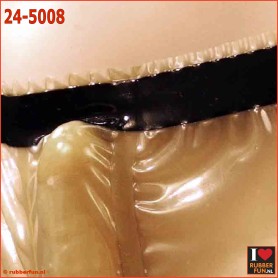 Latex slip with internal sleeve cage for male device - rubberfun.nl (art.no. 24-5008)