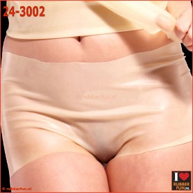 Female latex flushing pants - rubberfun.nl (art.no 24-3002)