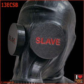 Eye caps slave for gas mask - rubberfun.nl - art.no. 13ECS