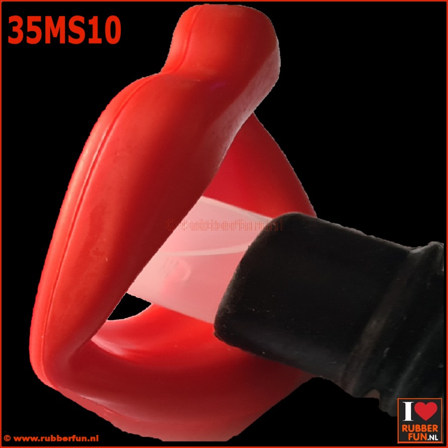 Mouthpiece connector - rubberfun.nl - art.no. 35MS10