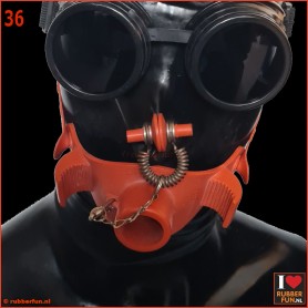 Medical mouth gag mask