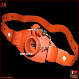 Medical mouth gag mask