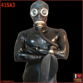 GP5 gas mask rebreather set 3 - art.no. 41SA3 - rubberfun.nl