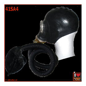 GP5 gas mask rebreather set 4 - art.no. 41SA4 - rubberfun.nl