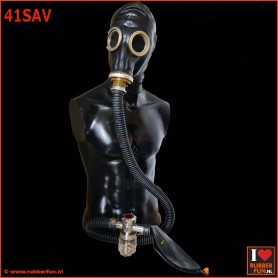 GP5 gas mask popperizer set - art.no. 41SAV - rubberfun.nl