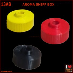 Aroma sniff box set for gas mask