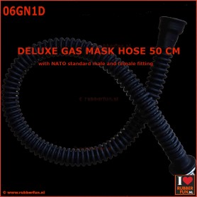 Gas mask hose