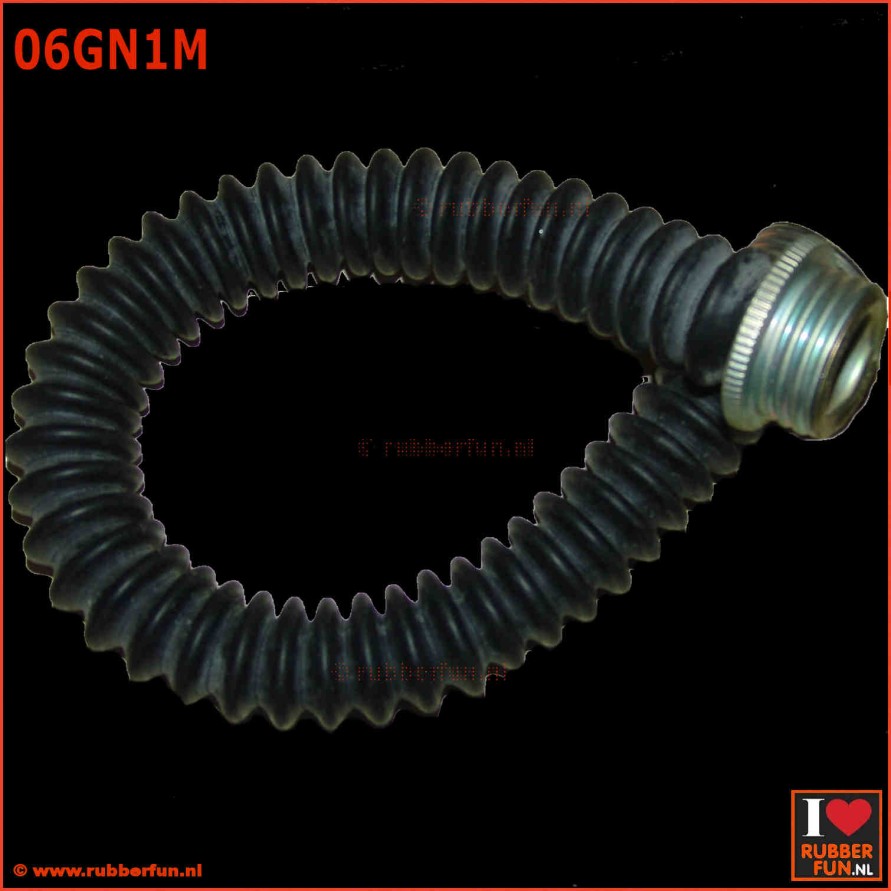 Gas mask hose