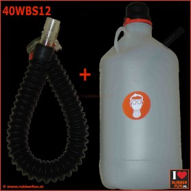 Inhalator bottle set - double mode - art.no. 40WBS12 - rubberfun.nl