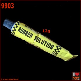 Rubber solution - cement - glue - 12g