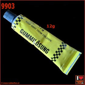 Rubber solution - cement - glue - 12g