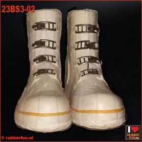 23BO - rubber cover boots, rubber combat boots, rubber clogs, rubber over shoes - rubberfun.nl