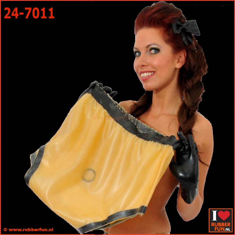 Latex nappy pants - double secure