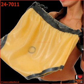 Latex nappy pants - double secure