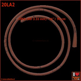 Enema tube - catheter - lavine type - 6 varieties - rubberfun.nl [art.no. 20LA]