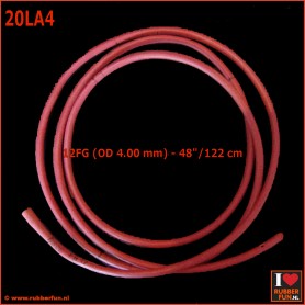 Enema tube - lavine solid tip 4-eye