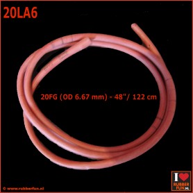 Enema tube - catheter - lavine type - 6 varieties - rubberfun.nl [art.no. 20LA]