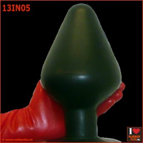 Inflatable butt plug - Wide Boy - XXL - art.no. 13IN05 - rubberfun.nl