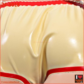 Latex sport short - rubberfun.nl - art.no 24-5018