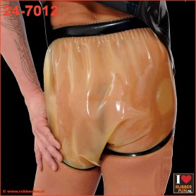Latex diaper pants