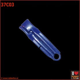 Medical tube clip - cord clip - rubberfun.nl - art.no. 37C03