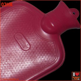Rubber hot water bottle