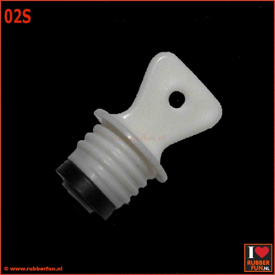 Spare stopper for hot water bottle - art.no 02S - rubberfun.nl