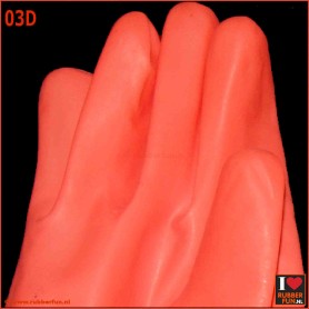 Household gloves. Green and Yellow.