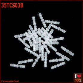 Connector - straight - IxO 3.5 x 5.5 mm - L 3.5 cm