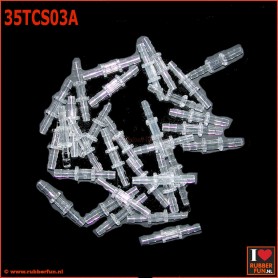 Connector - straight - IxO 2.5 x 4.5 mm - L 4.3 cm