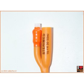 Foley balloon catheter 16FG - rubberfun.nl