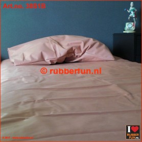 Rubber bed set 1 - bottom sheet plus pillow case