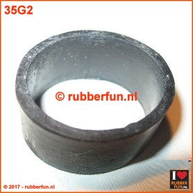 Rubber ring 27x30 mm IDxOD, 16 mm height