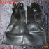 40 Rubber gloves - SALE - Black - short (15-40 cm) 